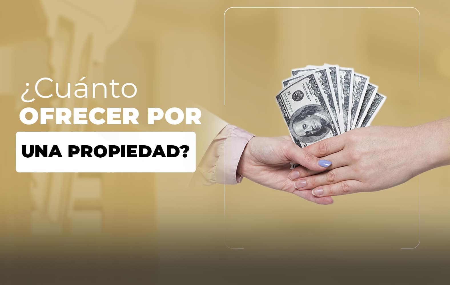 ¿Cuánto debo ofrecer por una propiedad?